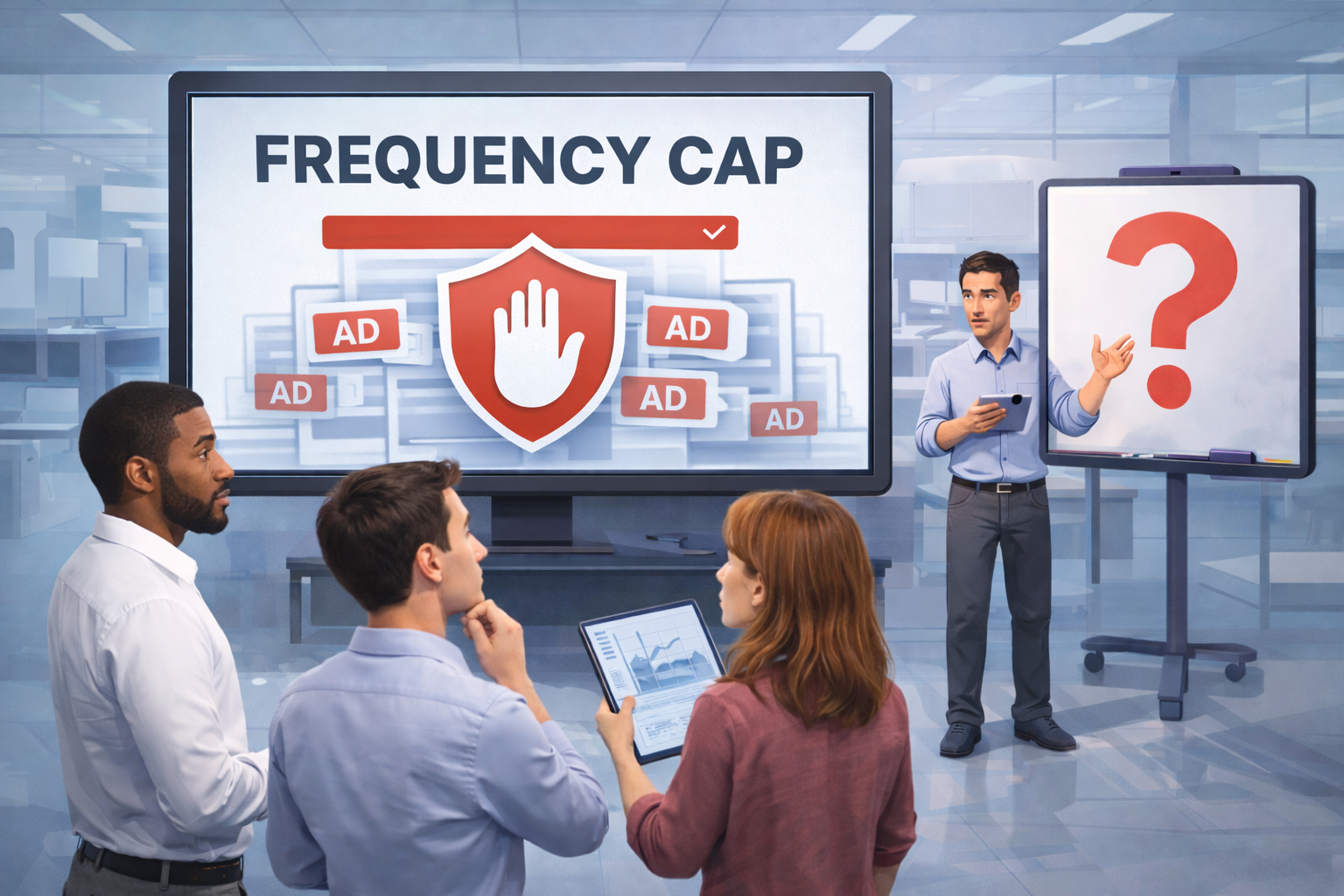Frequency cap і вигорання аудиторії: тест частоти показів та охоплення по регіонах